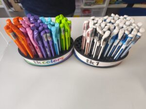 Bolígrafos TK Colors y TK1