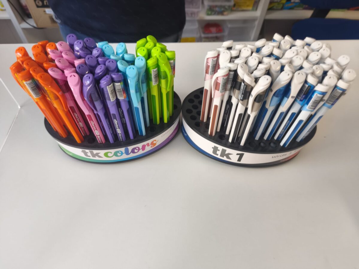 Bolígrafos TK Colors y TK1