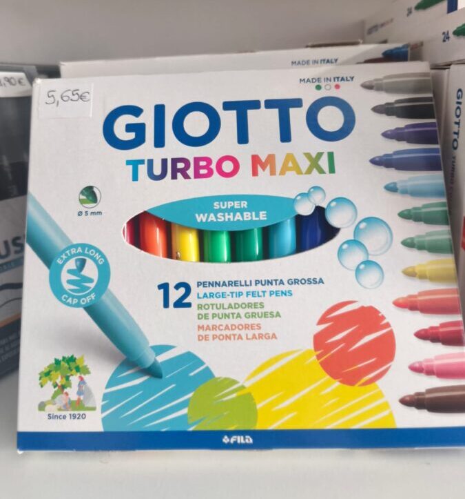 Rotuladores Giotto Turbo Maxi