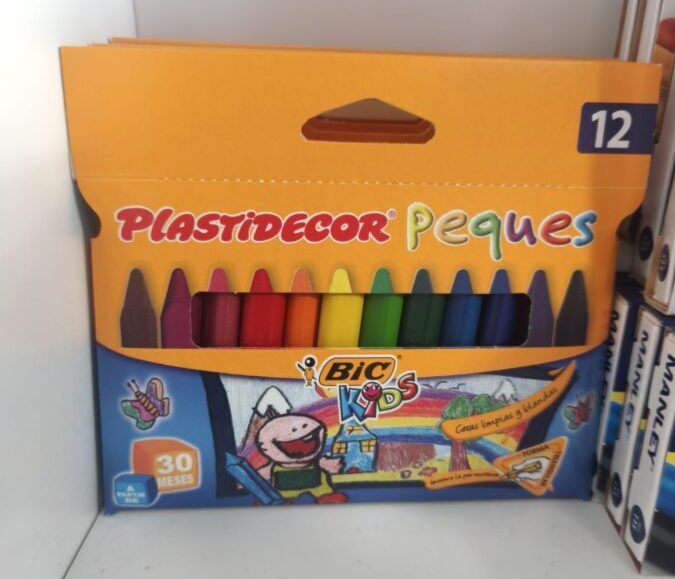 Lápices de Cera BIC Kids Plastidecor Peques